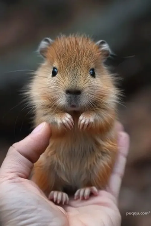 Ảnh meme biểu cảm Capybara liếc nhẹ mang sắc thái khinh bỉ.