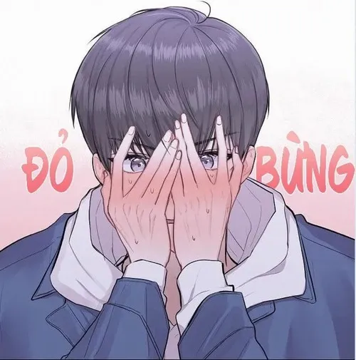 Meme chế anime biểu cảm e thẹn chúm chím đầy rụt rè