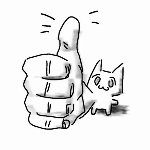 Hình troll ánh nhìn vui mô tả phản ứng nhanh khi nghe lời khen nho nhỏ