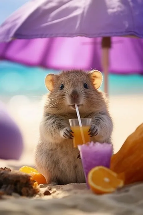 Ảnh meme sáng tinh khôi Capybara hiện nét mặt đầy ngây thơ.