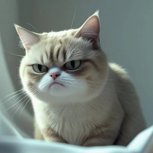 Meme chế dáng thủ thế gợi nhanh nhẹn kết hợp xù lông tạo vẻ hơi hấn