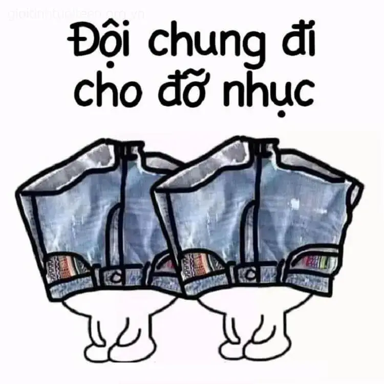 Tình huống quê đỏ mặt khiến meme đội quần trở thành minh họa hoàn hảo