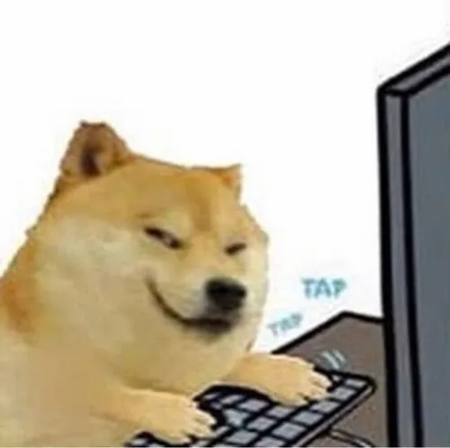 Hình troll Cheems cô đơn qua dáng ngồi khép nép lệch pha