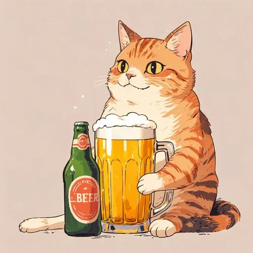 Ảnh chế mèo chếnh choáng lắc đầu khi giọng lè nhè khẽ vang