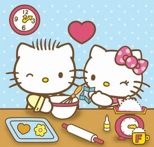 Bộ sưu tập ảnh đại diện Hello Kitty vô tri dành cho người yêu phong cách tối giản