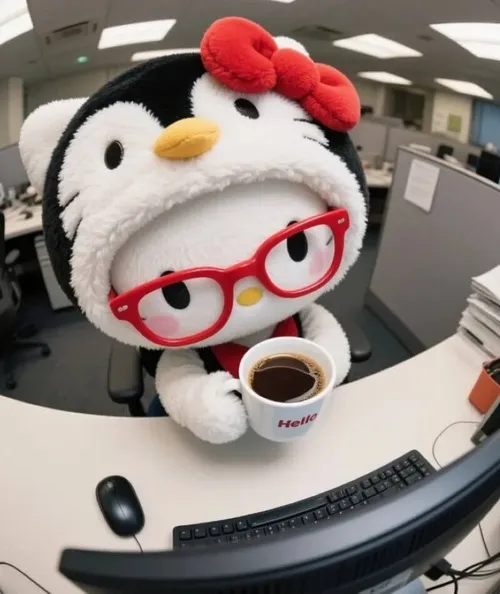 Avatar dễ thương mèo hồng pastel dùng filter nhẹ làm đều màu pastel