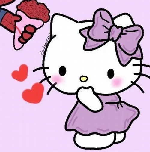 22 Ảnh Avatar Đôi Hello Kitty ghép nửa cực ngọt ngào cho các cặp muốn đồng điệu