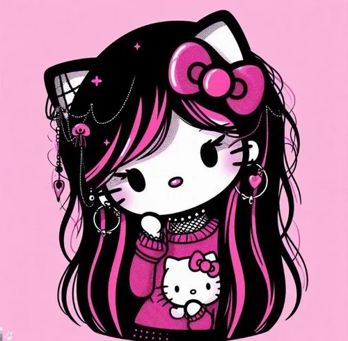 Bộ sưu tập avatar Hello Kitty Y2K dành cho bạn yêu sự hoài niệm pha hiện đại