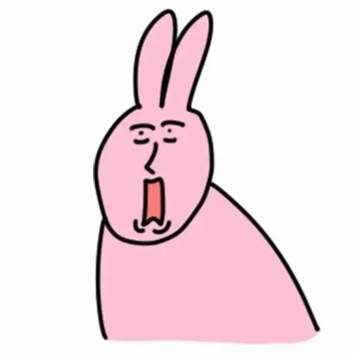 Cảm giác bị bắt quả tang thật hoàn hảo với meme thỏ hồng