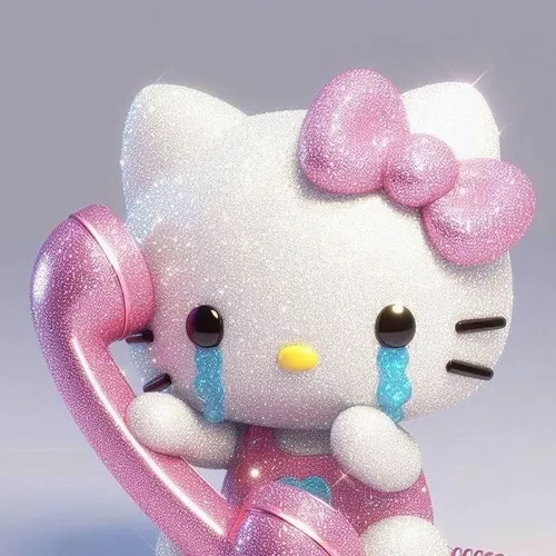 Khi chọn Hello Kitty khóc bạn dễ bộc lộ trạng thái mong manh kín đáo