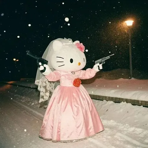 Ảnh vui mèo mini bất lực trước đạo cụ sinh hoạt vương vãi