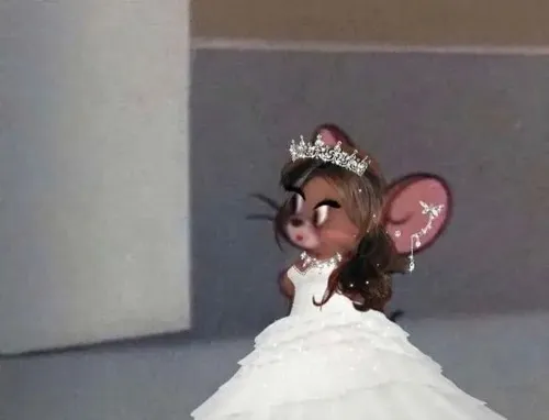 Meme hài nét mặt tỉnh bơ của Jerry đặt giữa khung cảnh nhà bếp cổ điển