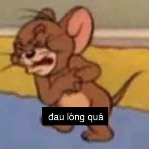 Khi ngại nói thẳng, bạn có thể dùng meme Jerry khóc để gợi ý cảm xúc.