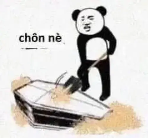 Hình meme hài meme gấu trúc Weibo troll face dáng ngồi tự nhiên rất troll