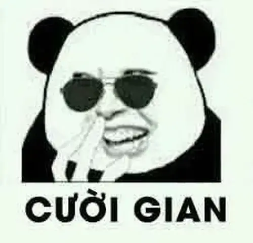 Meme gấu trúc Weibo troll face mặt tròn dễ gây hài lan truyền Weibo