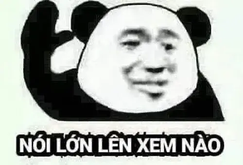 Mặt troll gấu trúc bựa dùng cực chuẩn khi muốn cà khịa nhẹ nhàng