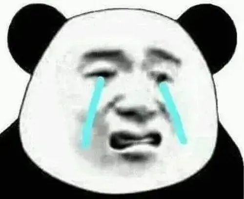 Ảnh troll gấu trúc buồn rũ tựa ghế gỗ vắng lạnh