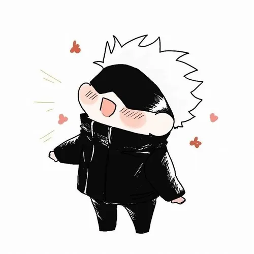 Ảnh hài Gojo-sensei châm chọc Megumi bằng biểu cảm trêu chọc quen thuộc