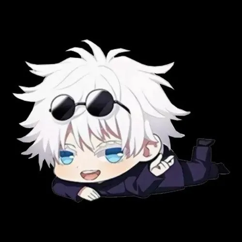 Ảnh troll chibi chú thuật sư mạnh nhất đẩy phản lực chặn đòn Sukuna đang áp sát