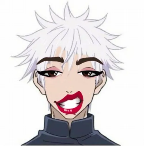 Hình troll thầy Gojo trêu Yuji Itadori bằng màn thị uy lạnh lùng