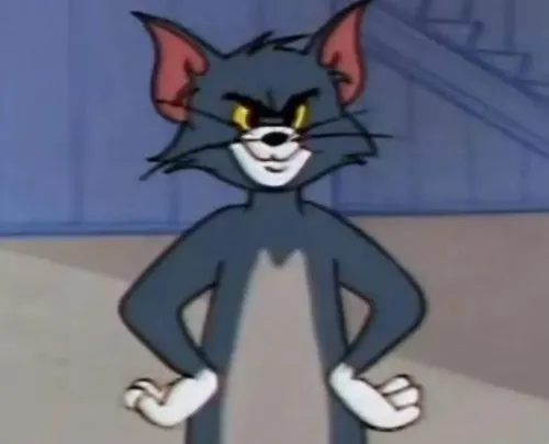 Biểu cảm Tom méo mặt hợp để mô tả cảm xúc chịu trận bất đắc dĩ