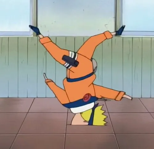 Ảnh troll ninja trẻ đập tay Hinata nhưng quá mạnh khiến cô đỏ mặt