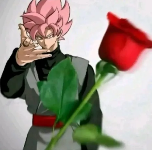 Meme chế Son goku tặng hoa