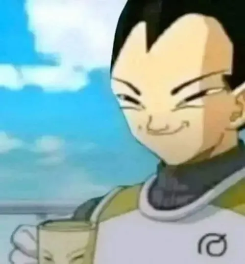 Ảnh chế Khỉ con bất tử cười lớn khi Vegeta bị hụt cú đá