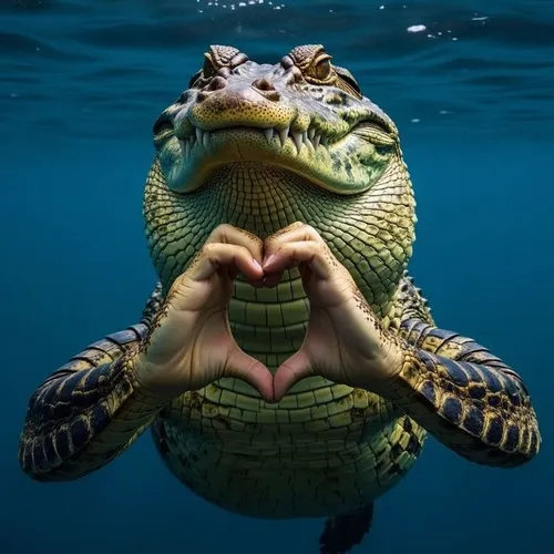 60 ảnh Cá Sấu Meme với khoảnh khắc há miệng nhe răng trợn mắt cực hài hước