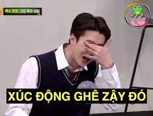 Ảnh meme vui nghẹn ngào khi ánh mắt biết ơn chạm tới nội tâm