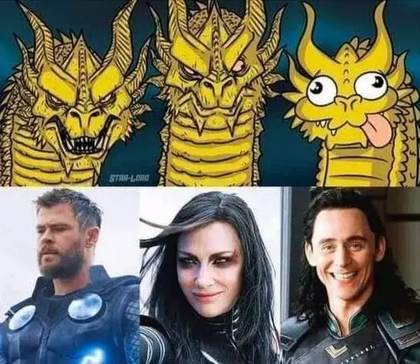 34 Meme 3 Con Rồng (rồng ba đầu) cực bựa khi nhóm 3 người có một đứa ngáo đời