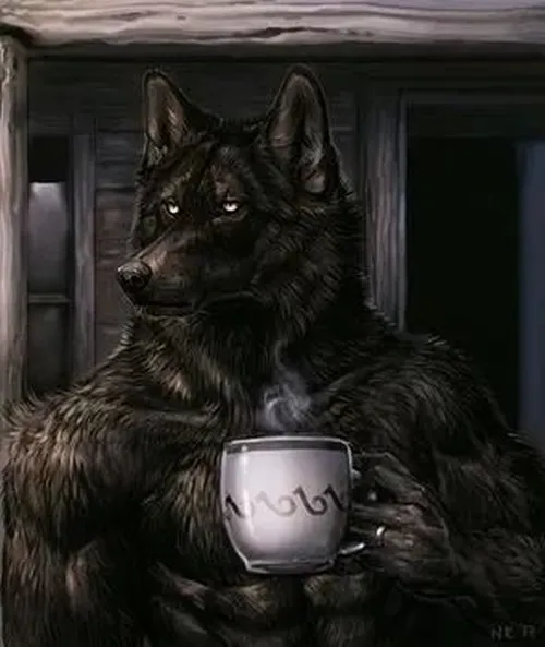 Meme hài sói đầu đàn hé khí chất bí ẩn bằng tiếng hú vọng xa