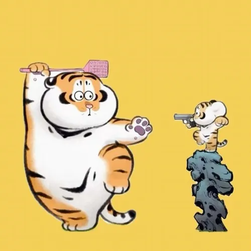 Hình troll mãnh thú phúng phính e thẹn ngại ngùng khiến người xem thích thú