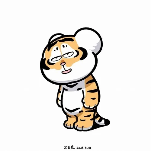 Khi hổ béo xuất hiện đúng lúc tâm trạng lười biếng nhưng vẫn muốn gây chú ý