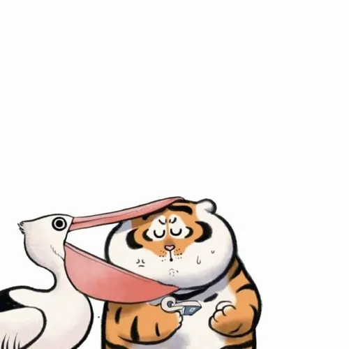 Hổ mập trở lại cứu vãn buổi sáng uể oải bằng nét mặt đơ mà duyên