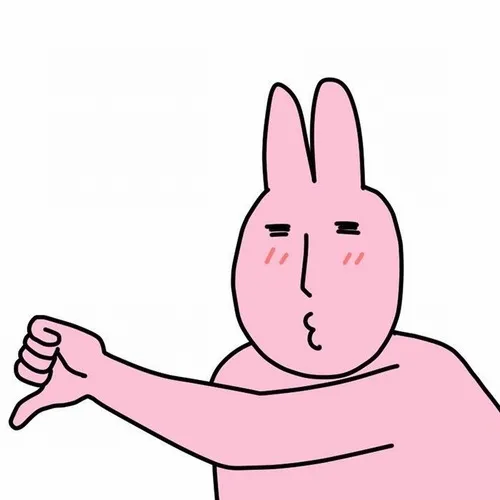 Hình troll thỏ hồng phơi bày nét xoắn xuýt khi bị hỏi khó mà bối rối