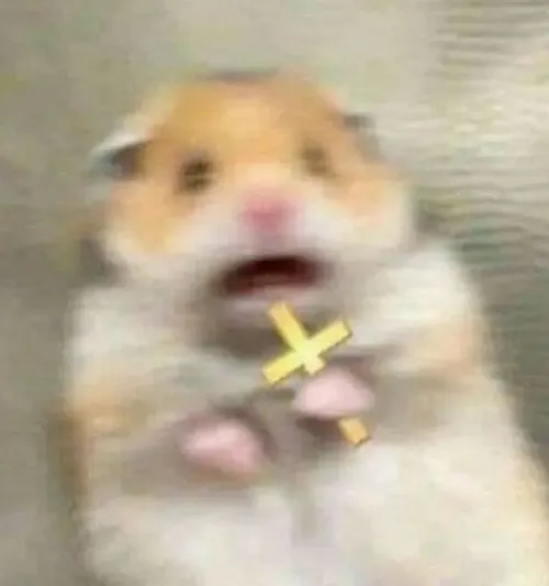 Khi câu chuyện chuyển hướng đáng ngờ bộ meme Hamster cầm thánh giá lên ngôi.