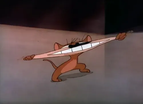 Cảm giác hả hê được đẩy lên khi thêm meme chuột cười vào tin nhắn