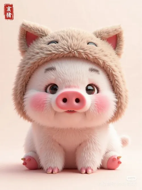 Ảnh vui con heo hết tiền, ôm bụng thẫn thờ.