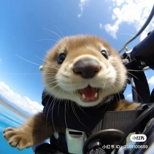 Ảnh hài rái cá biển nêu thói quen ôm đá quý như kho báu