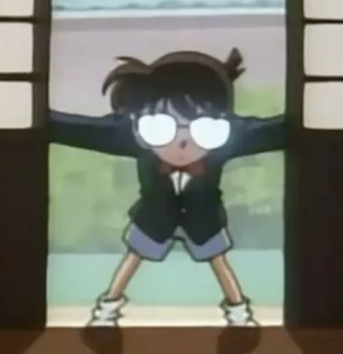 Vẻ lanh lợi của Conan bật sáng khi cậu lần theo dấu vết kẻ áo đen nguy hiểm