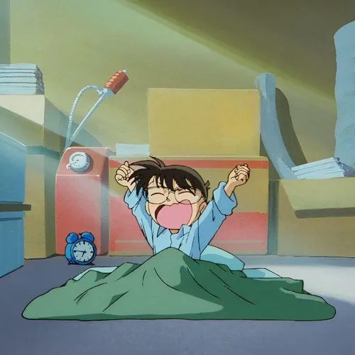 Meme Conan bộc lộ tính quyết đoán nhờ công nghệ hỗ trợ từ bác sĩ Agasa.