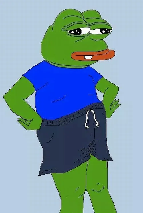 Khoảnh khắc ếch xanh co người lại run sợ theo phản xạ.