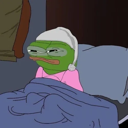 Hình troll ếch pepe đỏ mặt mắc cỡ trong khoảnh khắc bị quê