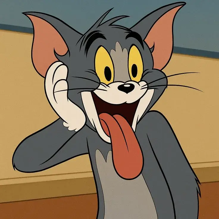 Sự lợi hại của meme mèo Tom cười khi muốn thêm chút nham hiểm