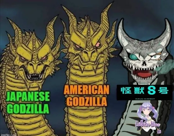 Ảnh chế rồng ngốc tô điểm đặc trưng ngố riêng biệt của một đầu