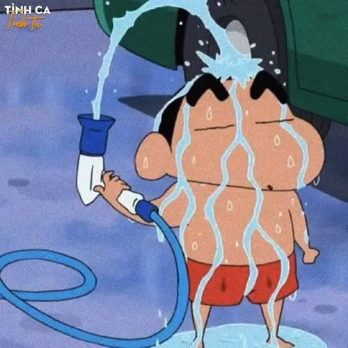 Biểu cảm Shin hài hước phù hợp khi muốn troll bạn thân nhẹ nhàng