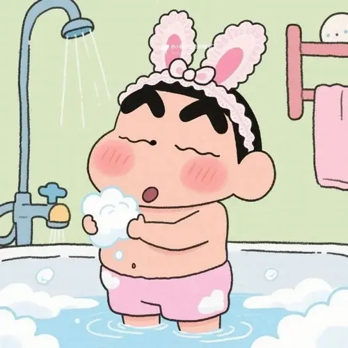 Meme biểu cảm Shin nghiêng đầu thể hiện cảnh bối rối lúc bị hỏi bất chợt