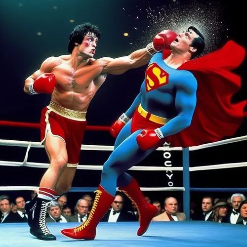 Hình meme hài Người đàn ông thép đỡ toà nhà khổng lồ