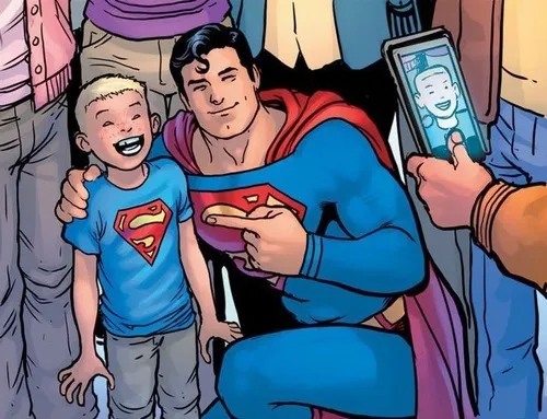 Ảnh chế Kal El đối mặt Zod với sức mạnh tối thượng